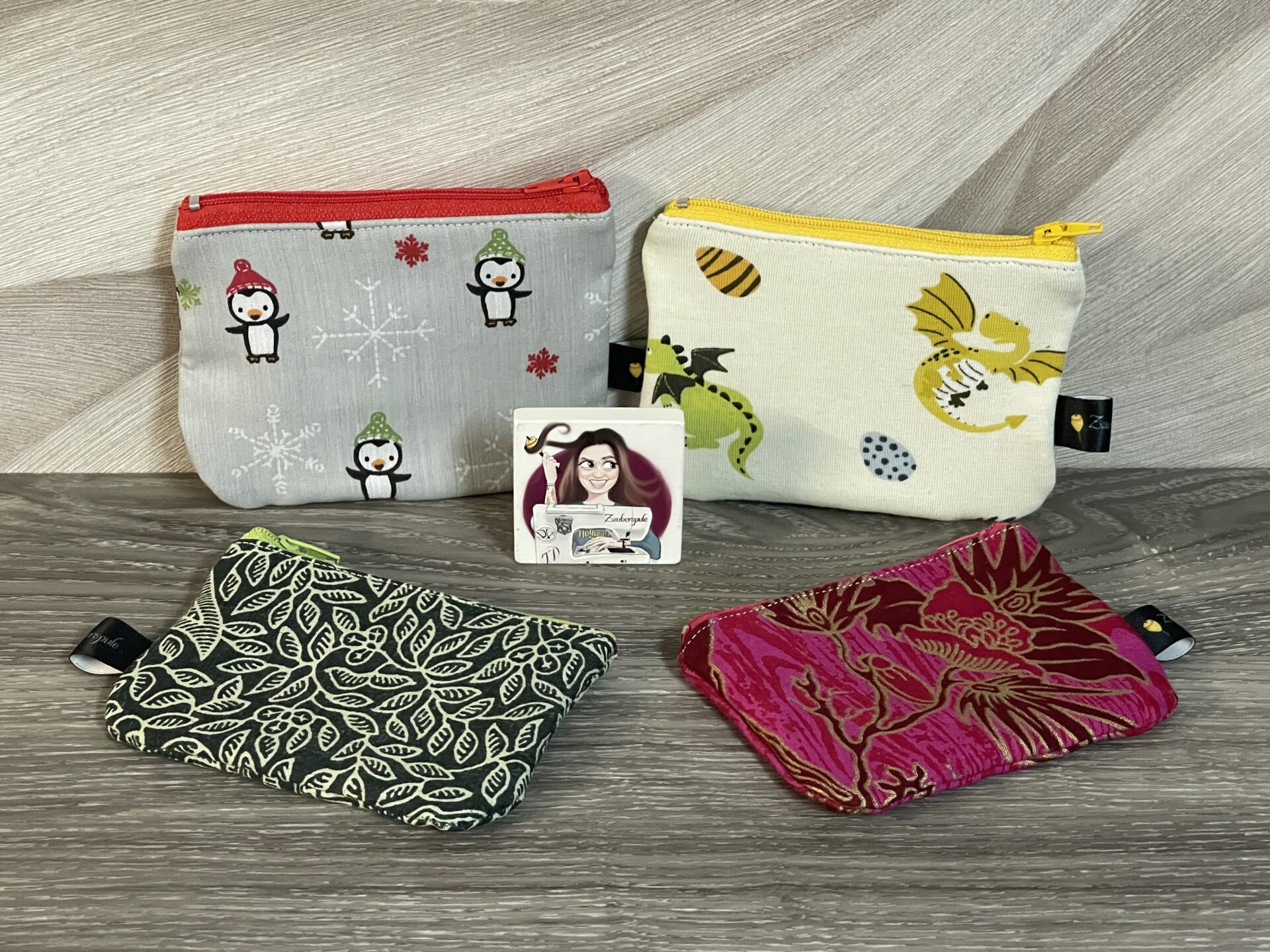 Geldbeutel klein Reißverschluss – Bild 2